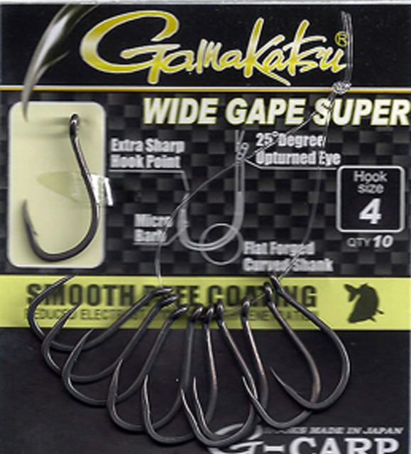 Gamakatsu G-Carp Wide Gape Super - Gamakatsu Hooks UK